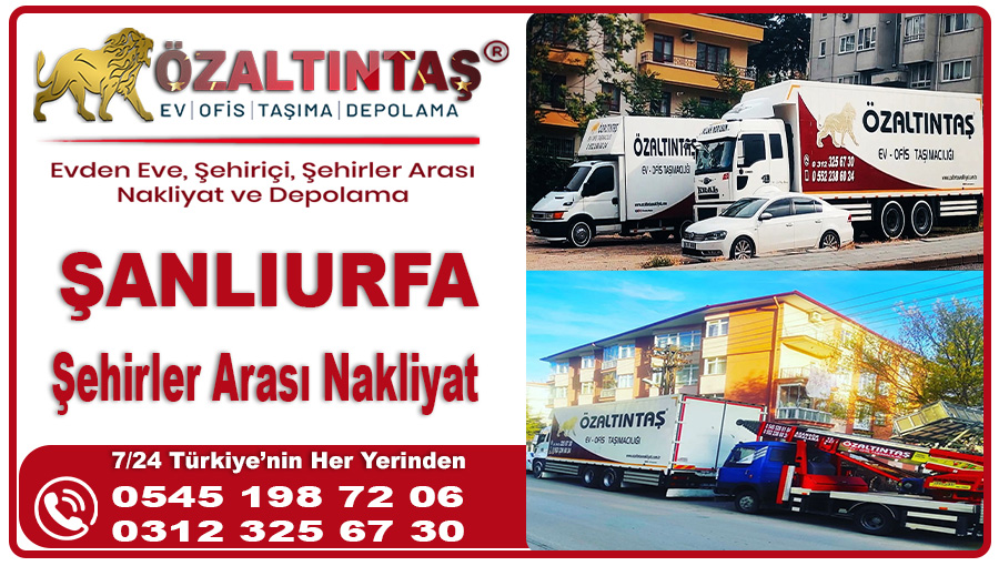 Şanlıurfa Şehirler Arası Nakliyat