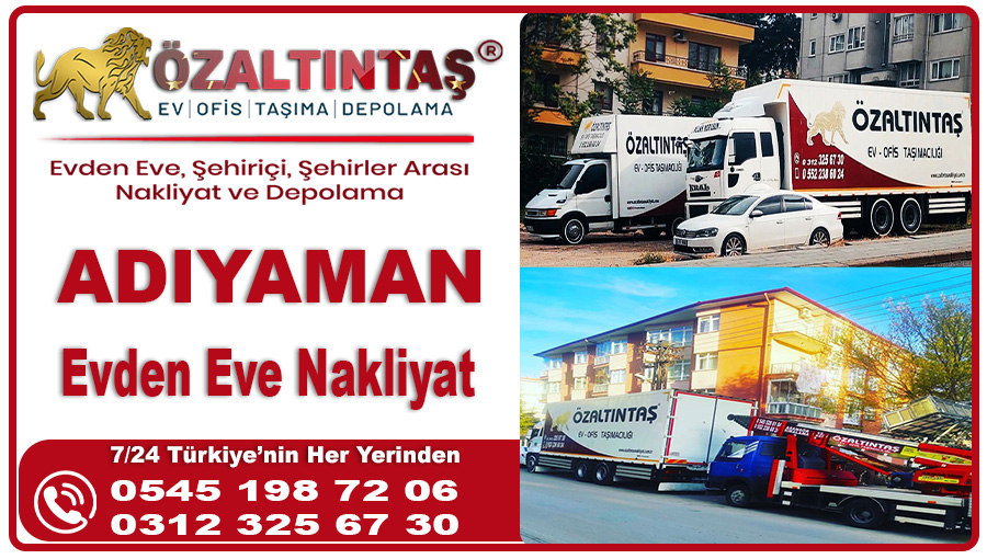 Adıyaman Evden Eve Nakliyat