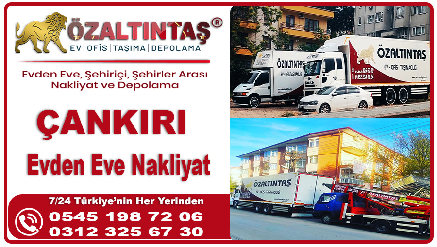 Çankırı Evden Eve Nakliyat