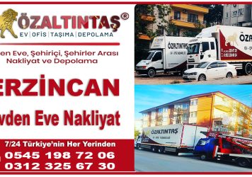 Erzincan Evden Eve Nakliyat