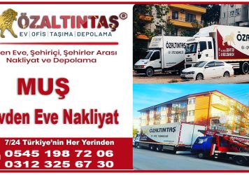 Muş Evden Eve Nakliyat
