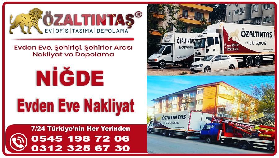 Niğde Evden Eve Nakliyat