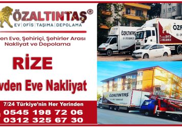Rize Evden Eve Nakliyat