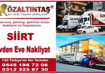 Siirt Evden Eve Nakliyat